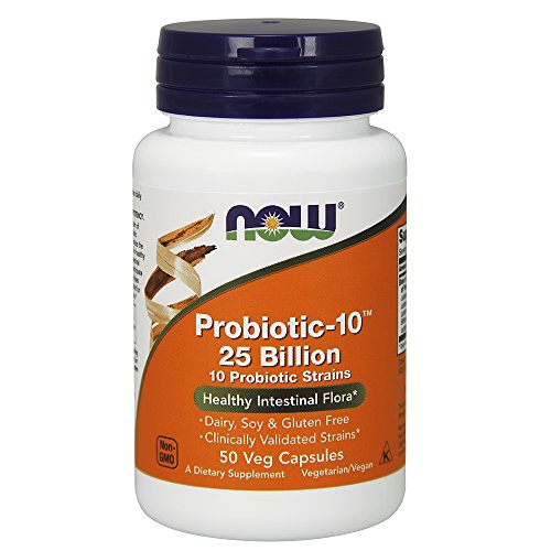 Now Foods Probiotic-10, 25 Billion 50 Vcaps