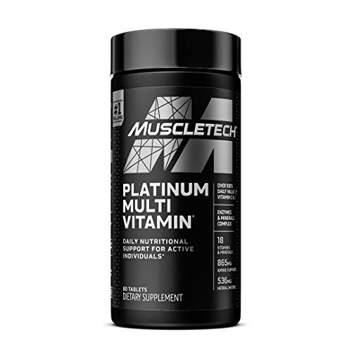Muscletech Platinum Multivitamin - 90 Cápsulas