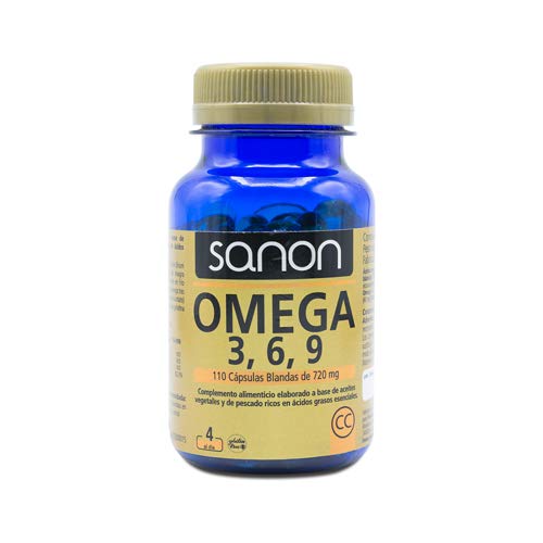 SANON Omega 3,6,9 110 cápsulas blandas de 720 mg