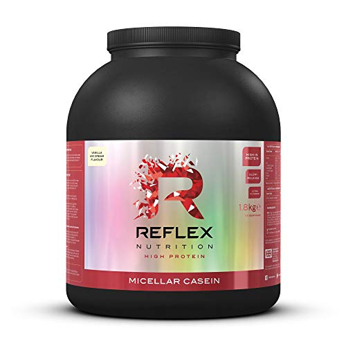 Reflex Nutrition Mezcla De Proteína De Liberación Lenta Reflex Nutrition Micellar Casein (Vainilla) (1,8Kg) 2140 g