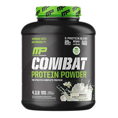 MusclePharm Combat Protein Powder Vanilla - 1855 gr