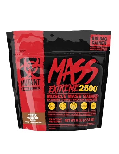 Mutant Mass Extreme 2500, Triple Chocolate - 2720g